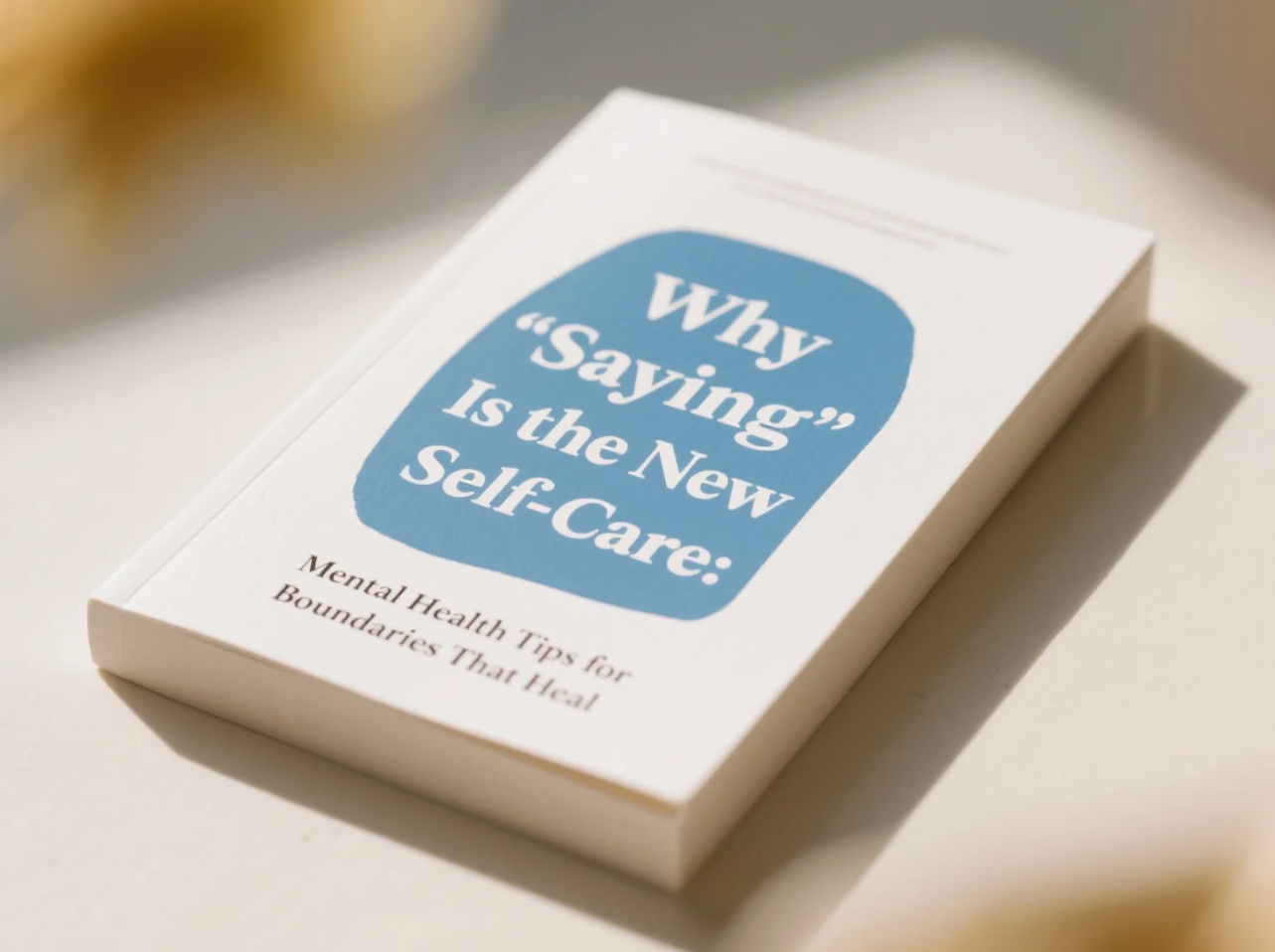 Why Saying ‘No’ Is the New Self-Care: Mental Health Tips for Boundaries That Heal