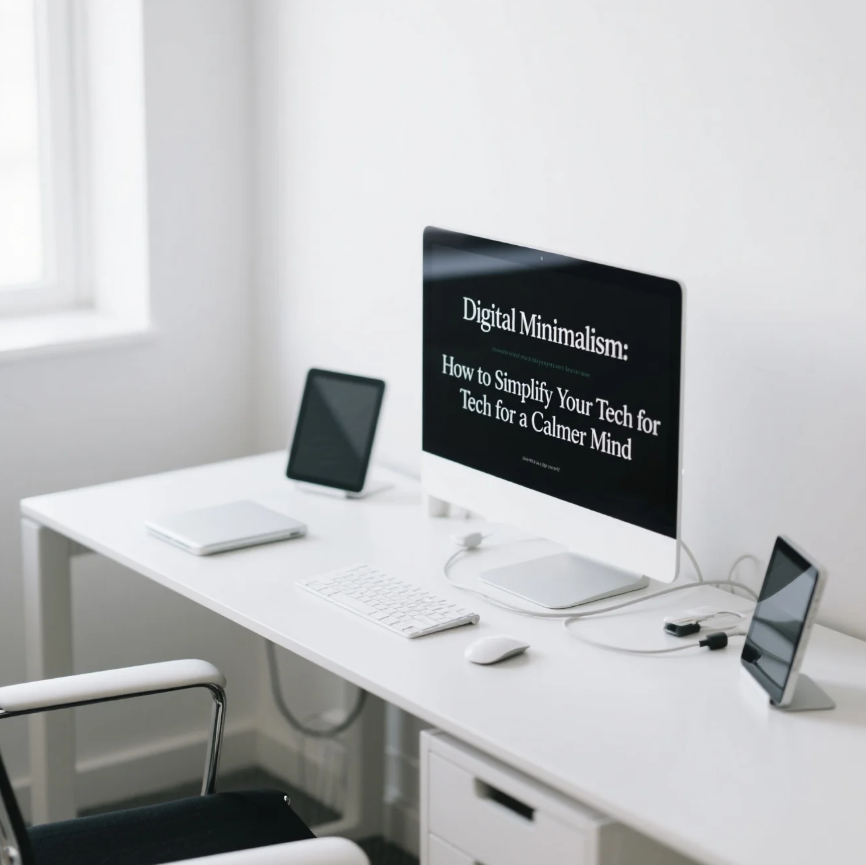 Digital Minimalism: How to Simplify Your Tech for a Calmer Mind