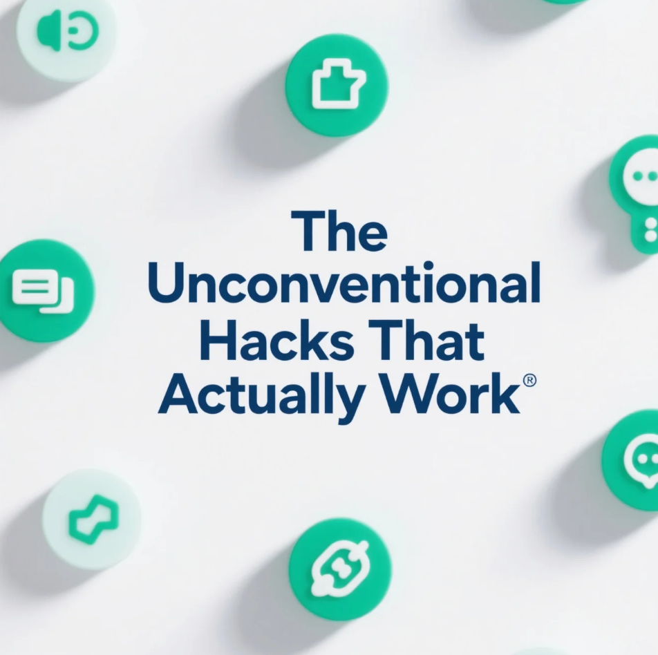 The Unconventional Hacks That Actually Work