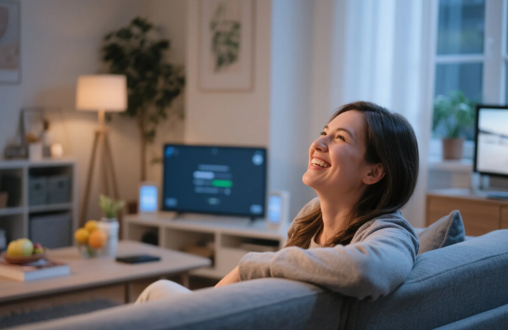 How Smart Tech Boosts Mental Wellness and Happiness at Home