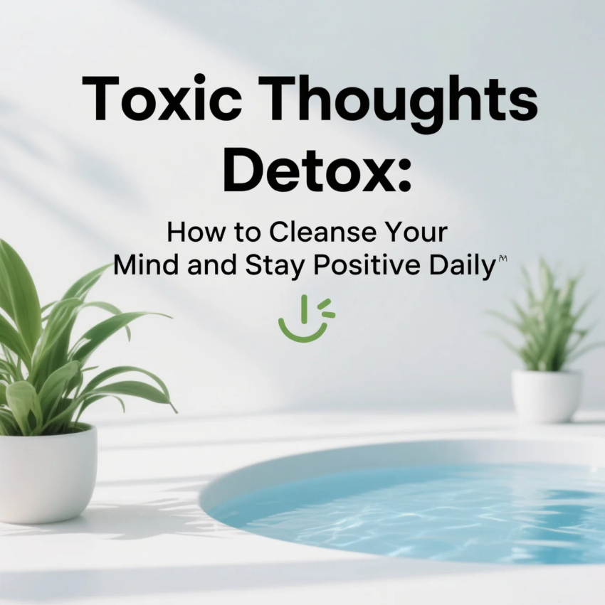 🧼 Toxic Thoughts Detox: How to Cleanse Your Mind and Stay Positive Daily