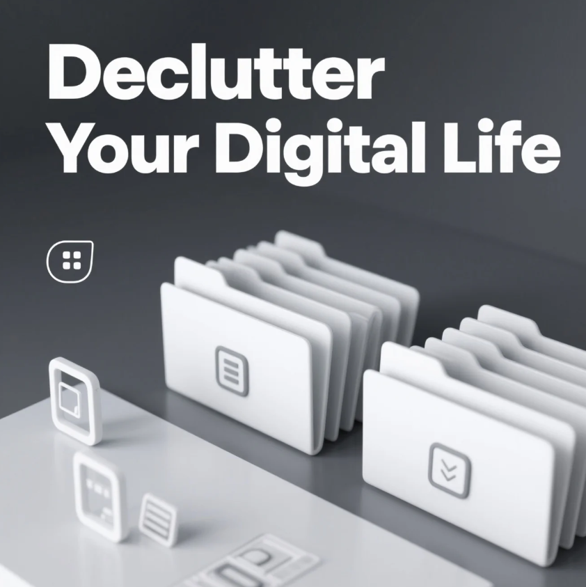 📂Declutter Your Digital Life in 7 Days – A Realistic Step-by-Step Plan for Busy People