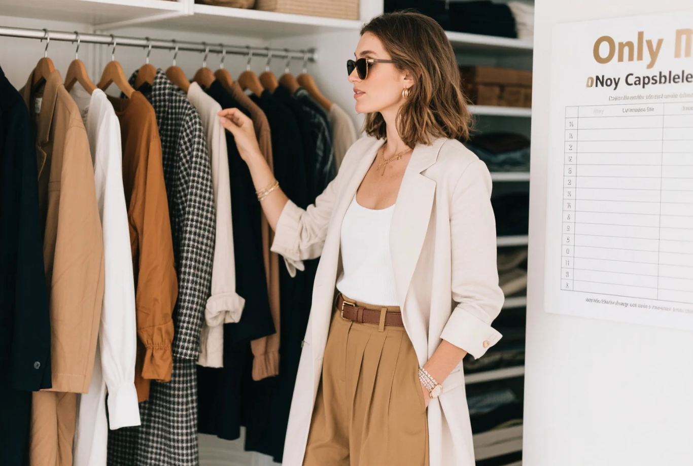 The Only Capsule Wardrobe Checklist You’ll Ever Need—Trendy Meets Timeless